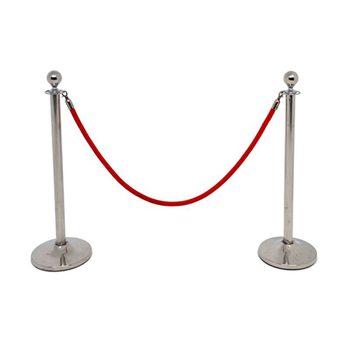 Chrome bollard and rope hire Brisbane