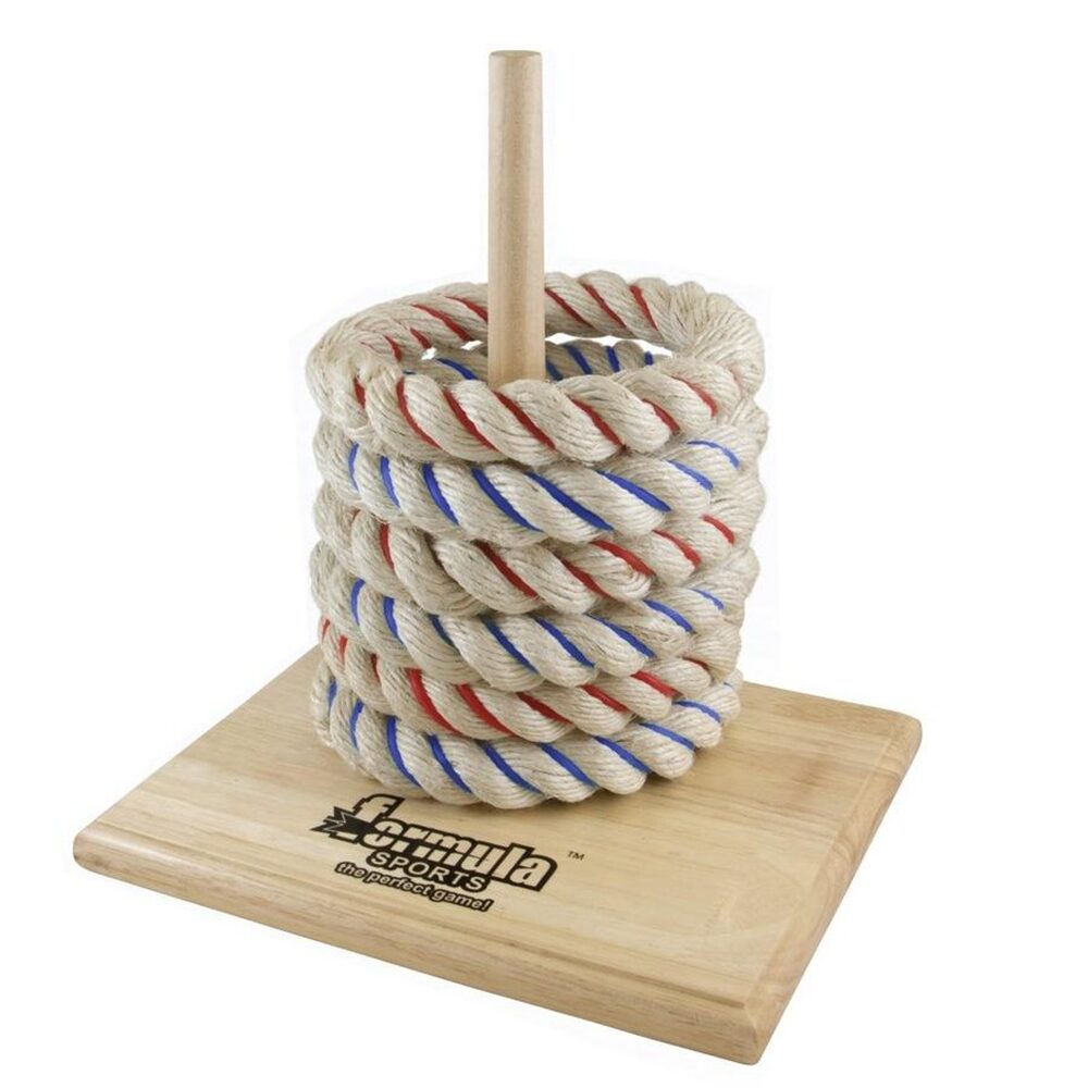 Rope quoits lawn game hire Brisbane