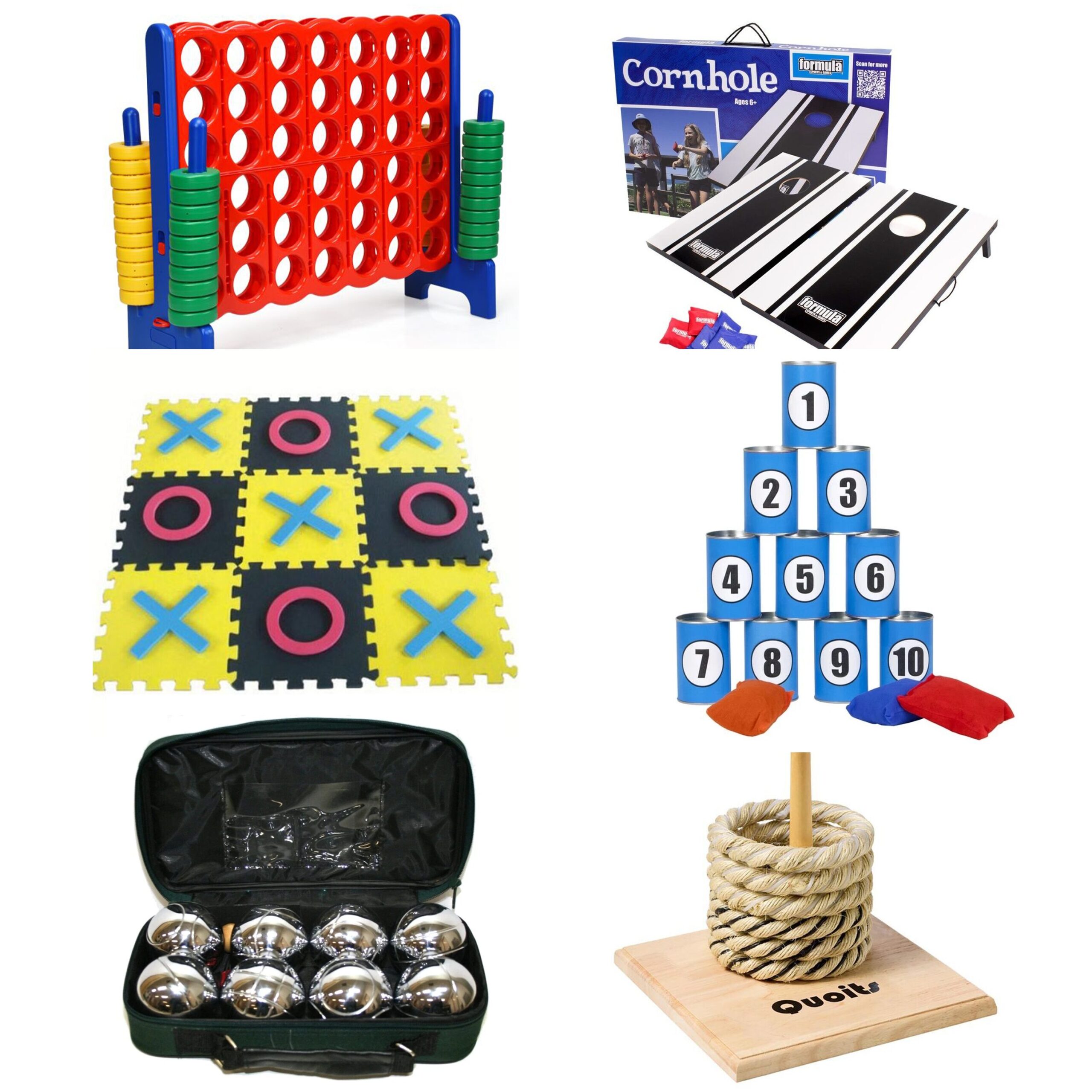 Yard games package hire Brisbane