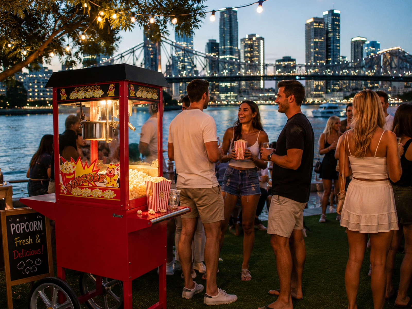 Popcorn Machine Hire Brisbane
